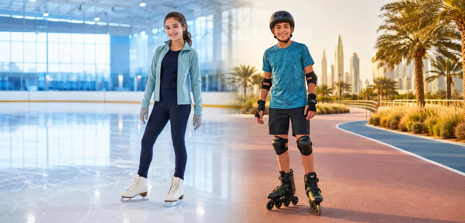 What to Wear for Ice Skating and Roller Skating Lessons