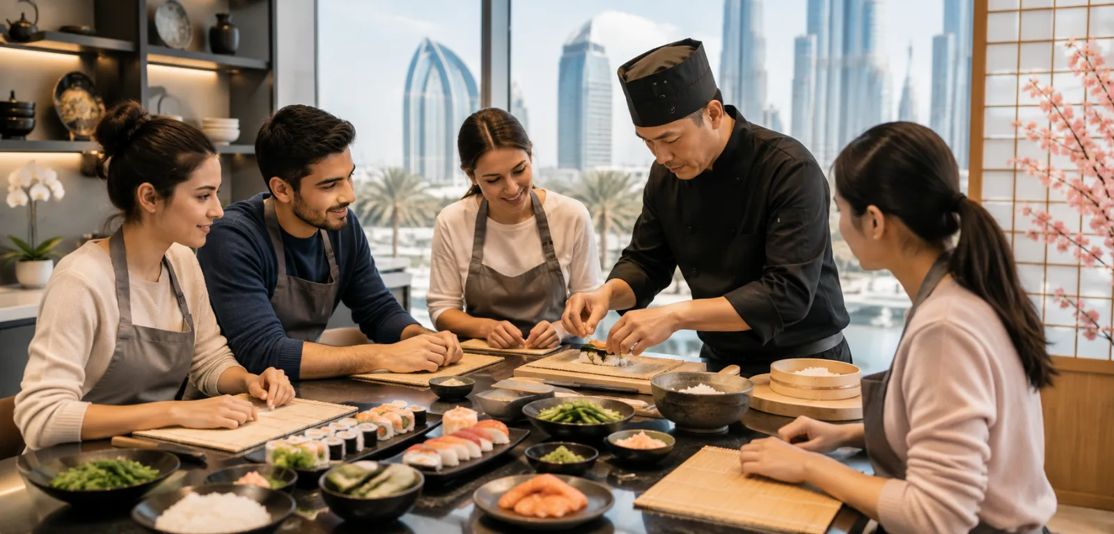 Best Japanese Cooking Classes in Dubai for Beginners