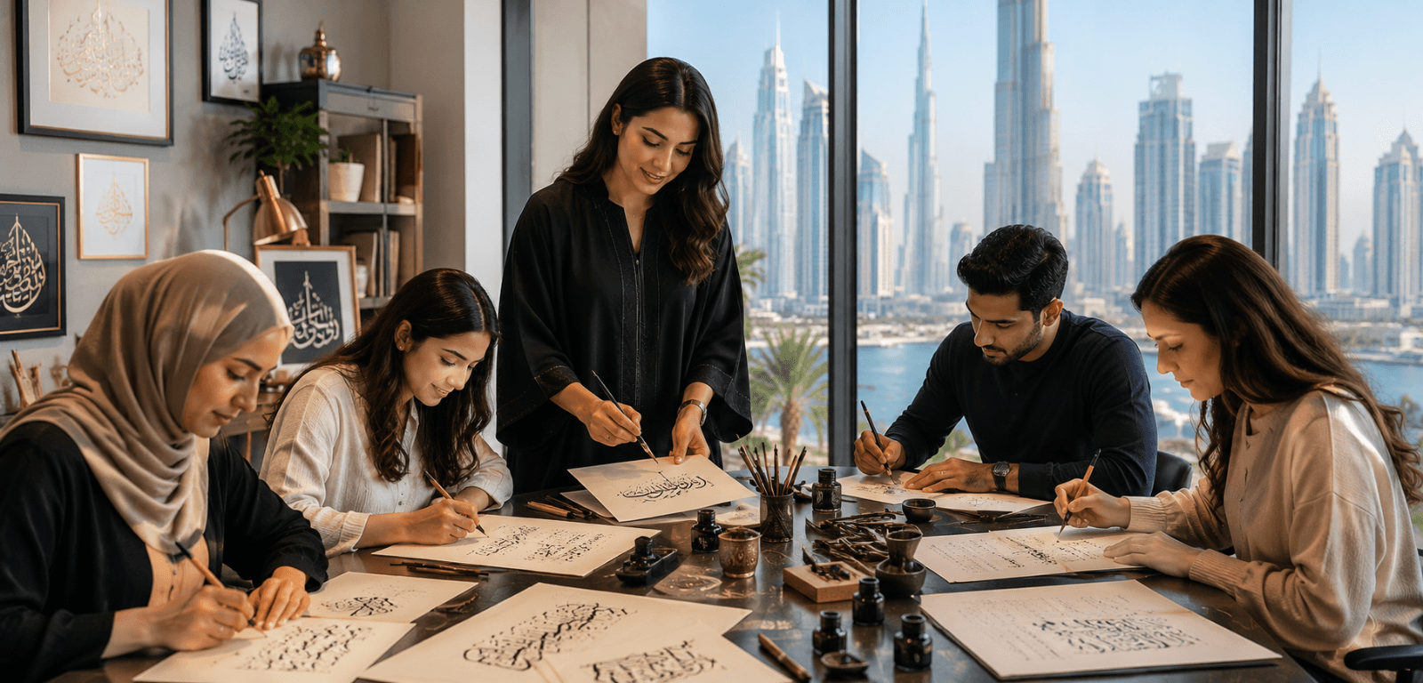 Best Calligraphy Classes in Dubai for Beginners