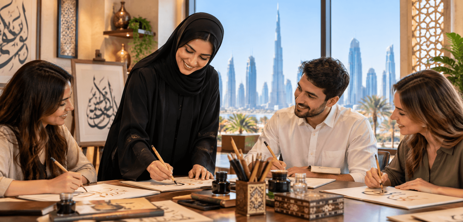 Arabic Calligraphy Classes in Dubai