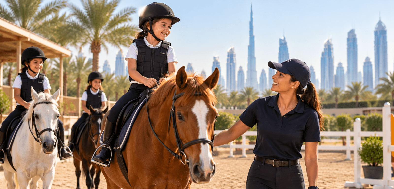 Horse Riding Classes for Kids in Dubai