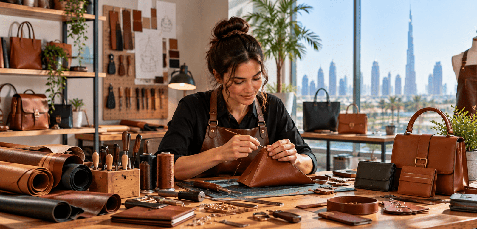 Start a Leather Craft Business in Dubai